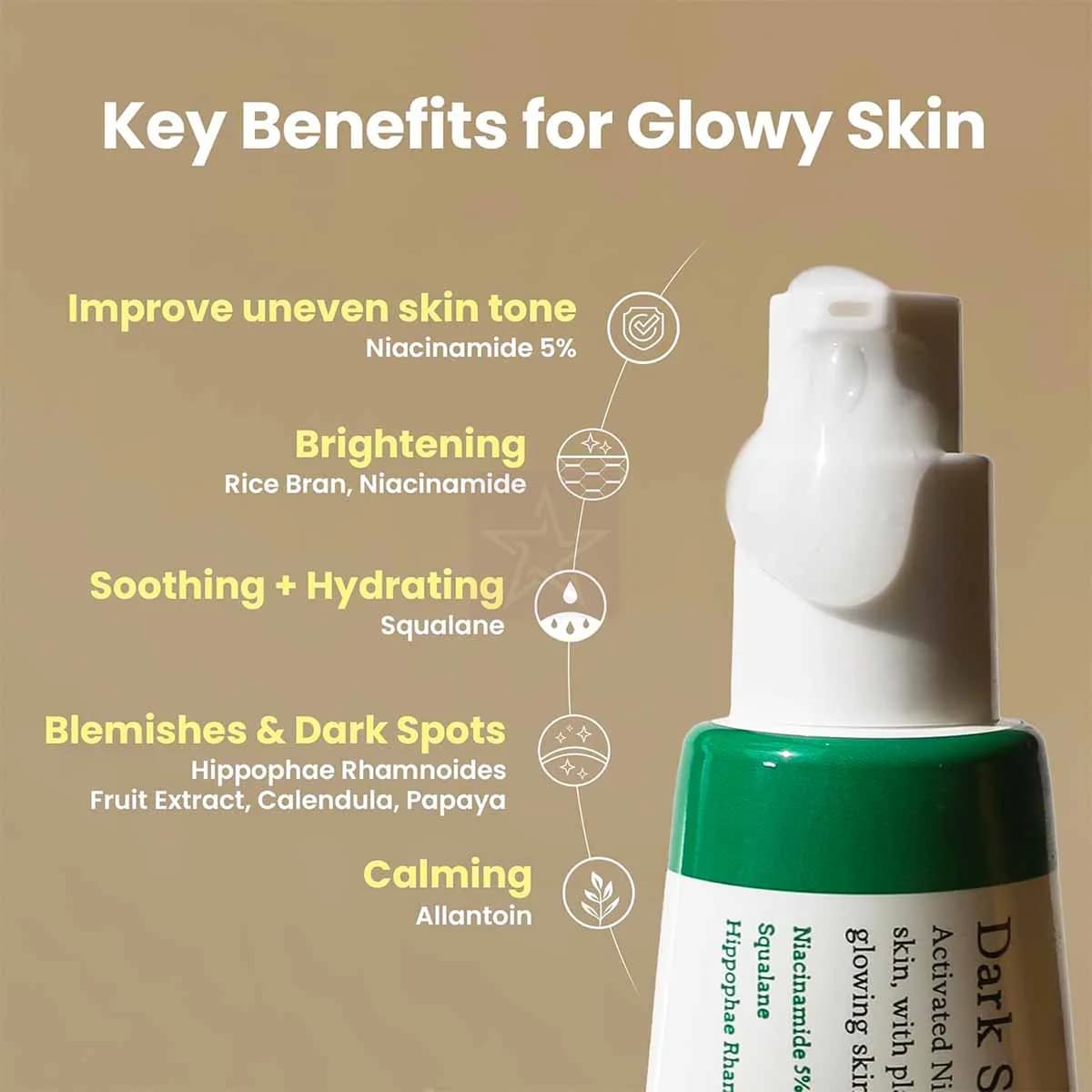 Axis-Y Dark Spot Correcting Glow Serum 50ml - Key Benefits