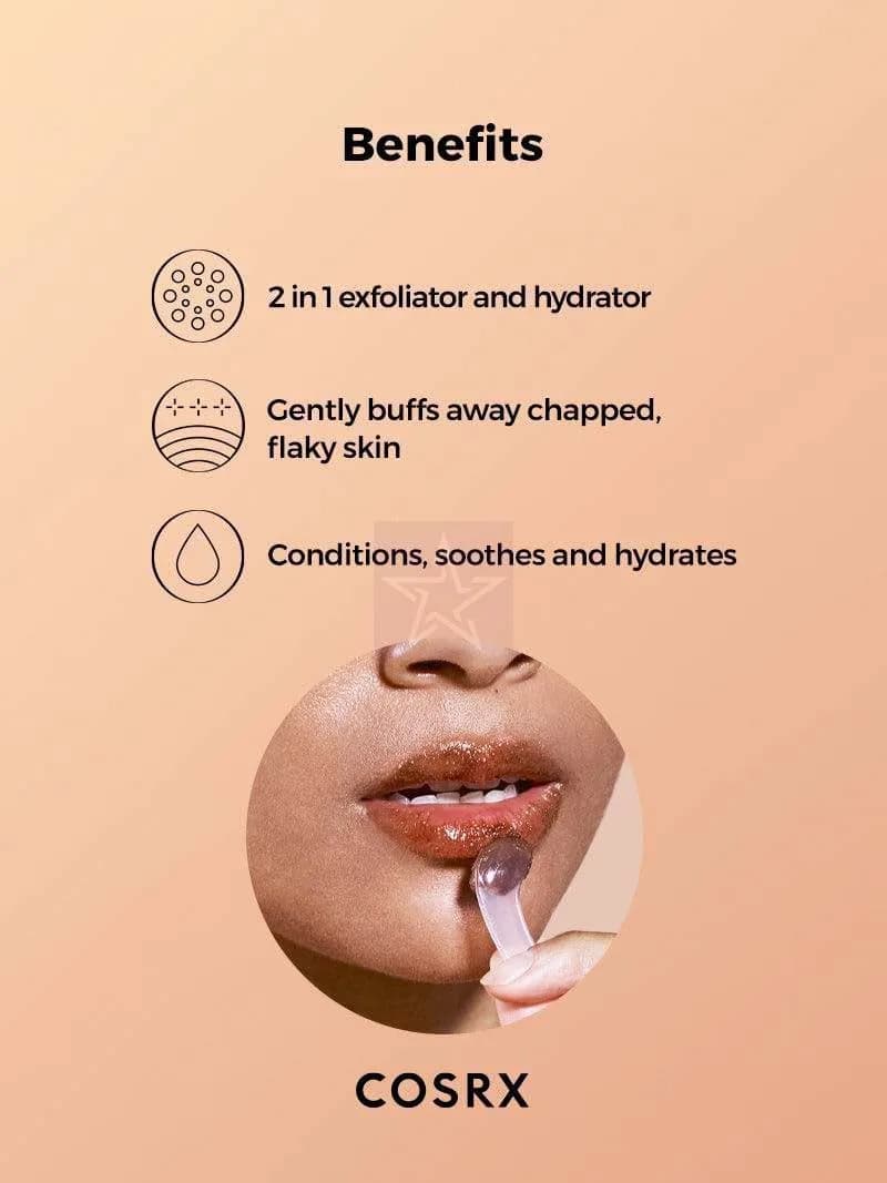Cosrx Honey Sugar Lip Scrub - Benefits