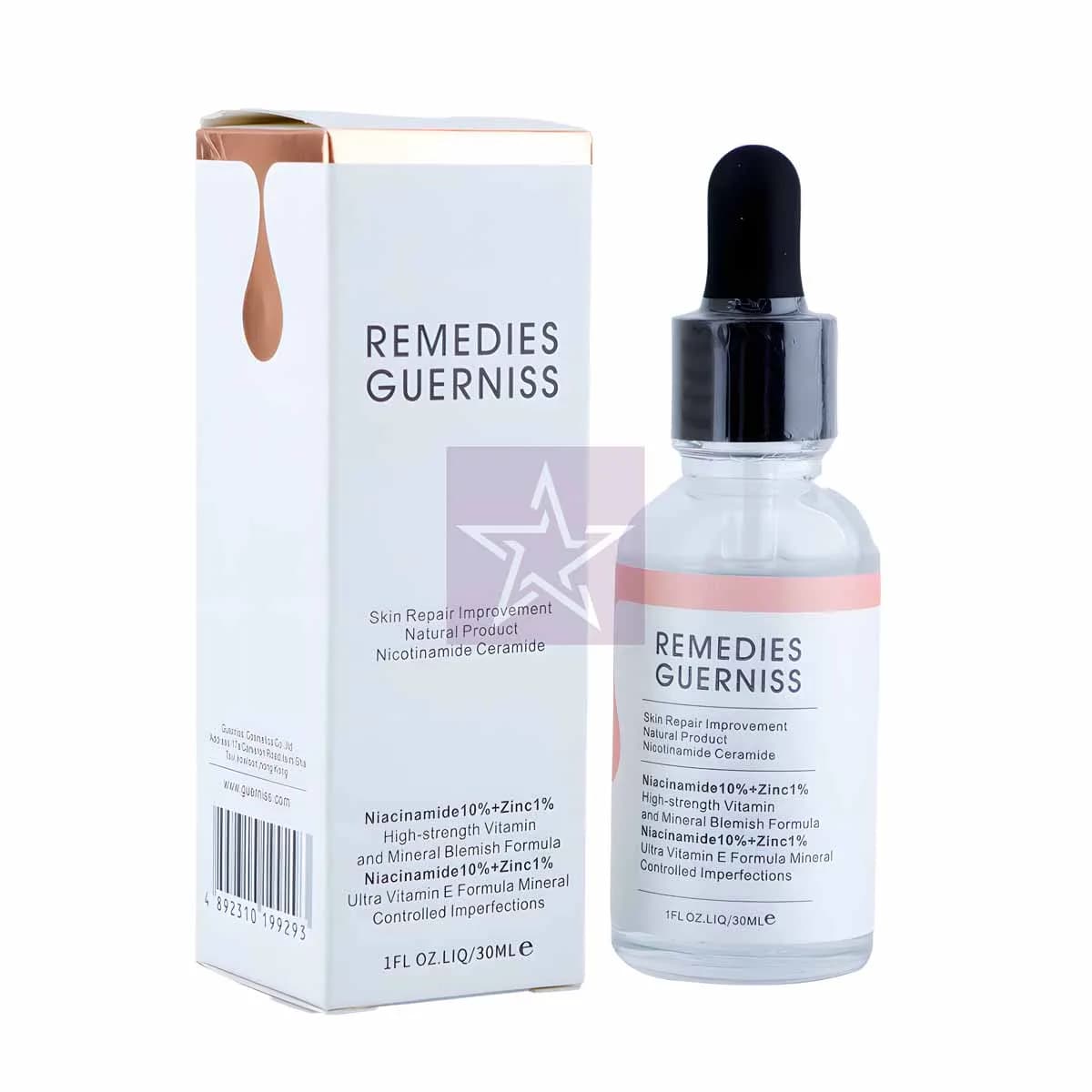 Guerniss Niacinamide 10% + Zinc 1% Serum - 30ml, SKU: 4892310199293