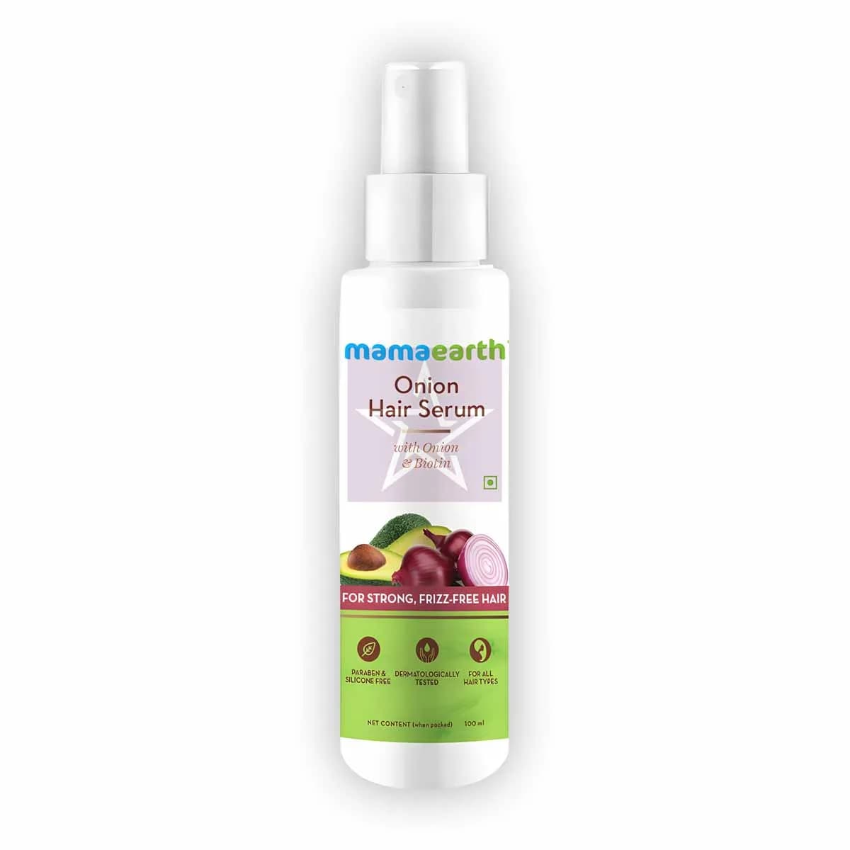 Mamaearth Onion Hair Oil with Onion Oil & Redensyl - 100ml, SKU: 8906087775812