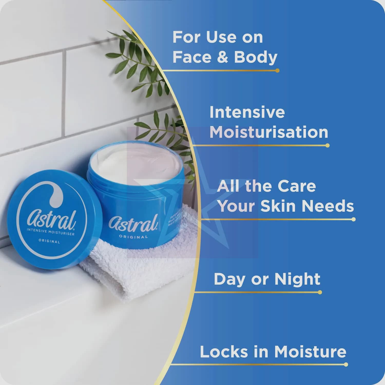 Astral Intensive Face & Body Moisturiser - 50ml