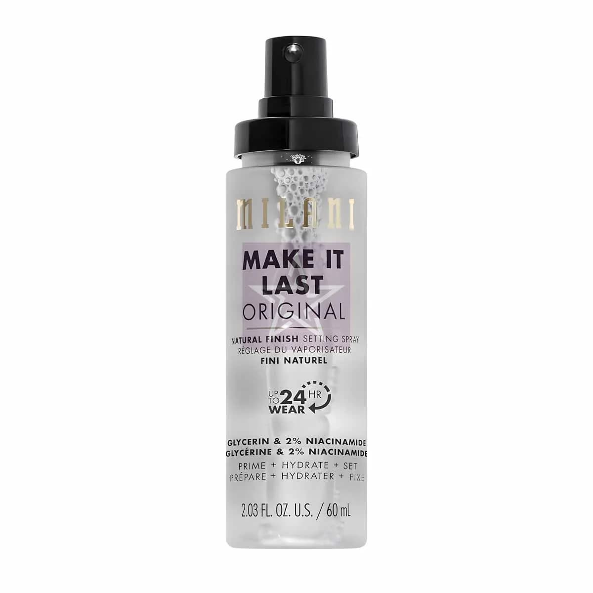 Milani Make It Last Natural Finish Setting Spray - 60ml, SKU: 717489850032
