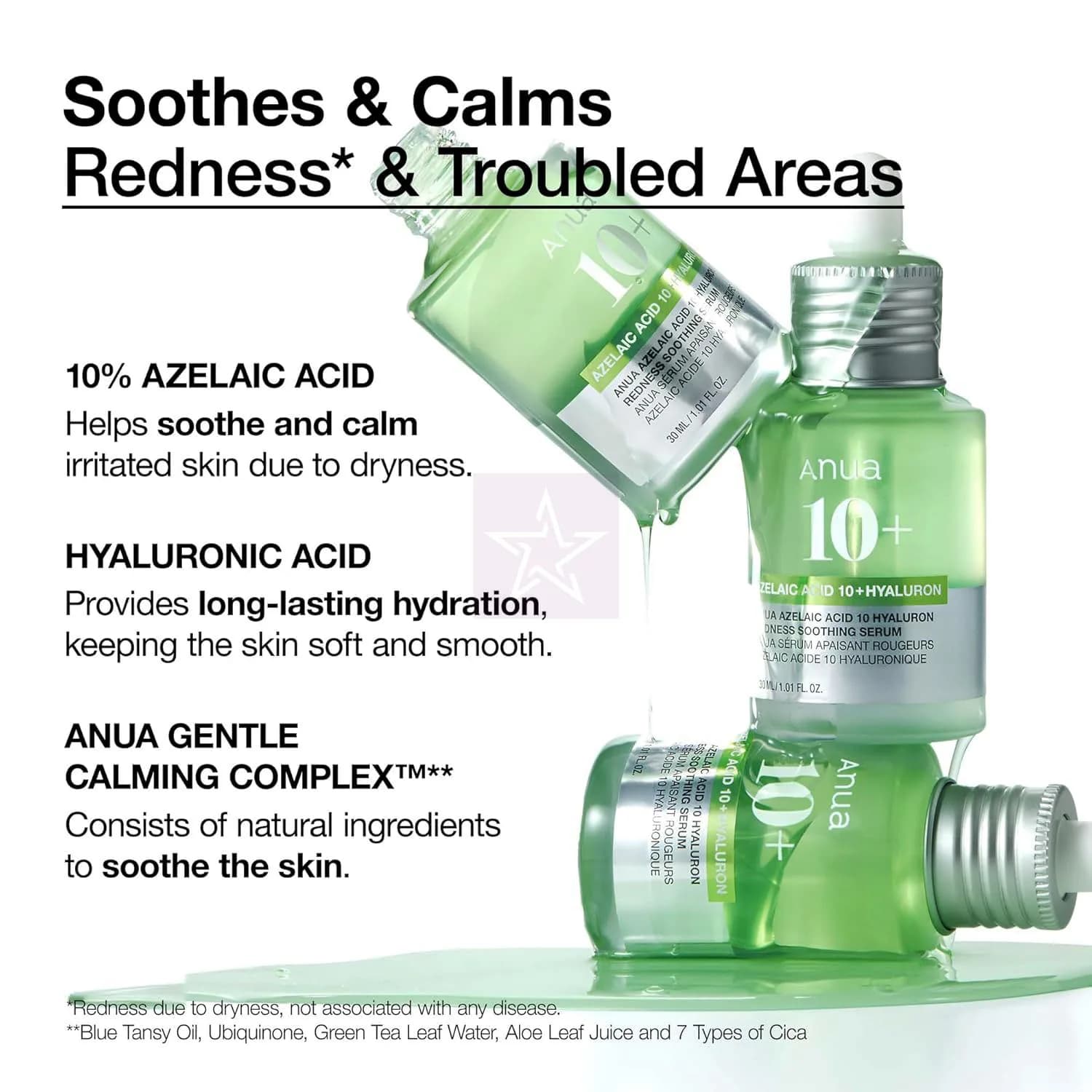 Buy Anua Azelaic Acid 10 + Hyaluron Soothing Serum