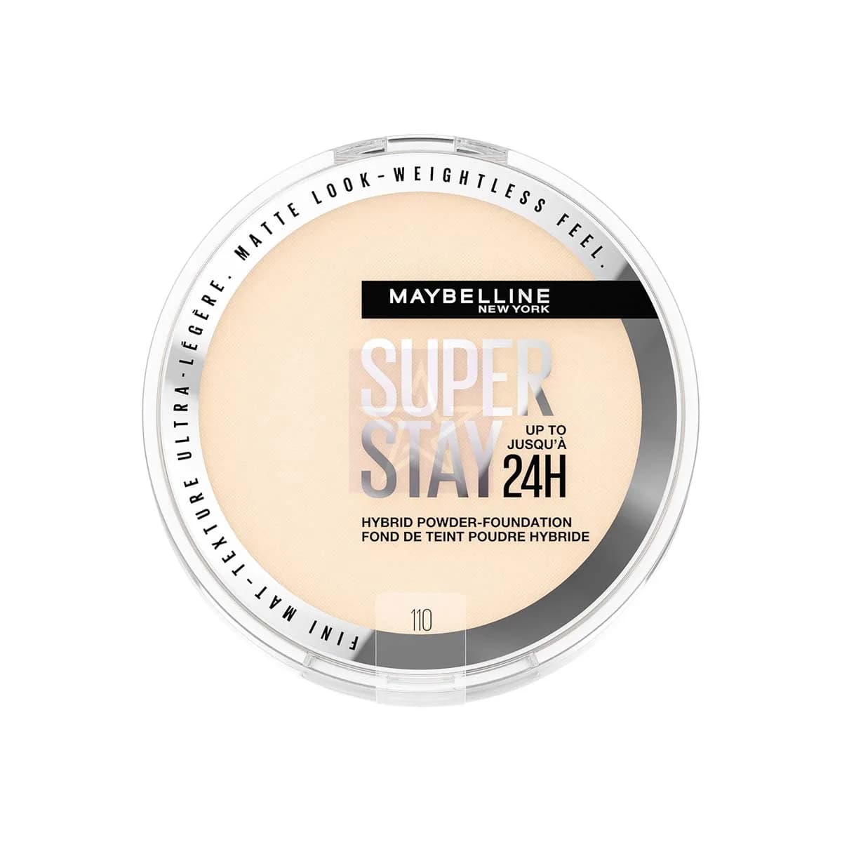 Maybelline New York Super Stay Up To 24 H Hybrid Powder Foundation - 110