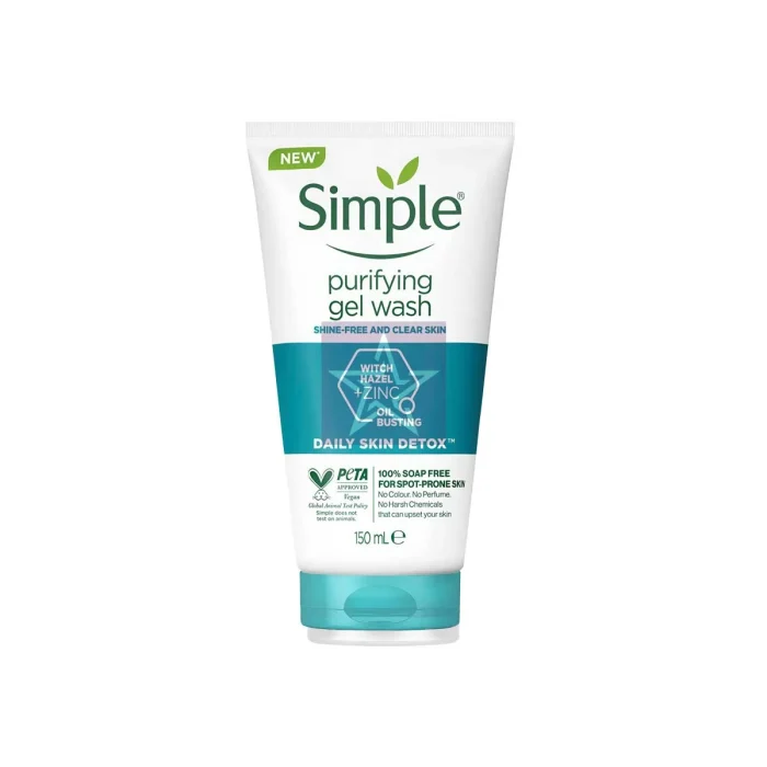 Simple Purifying Facial Wash 150mlw