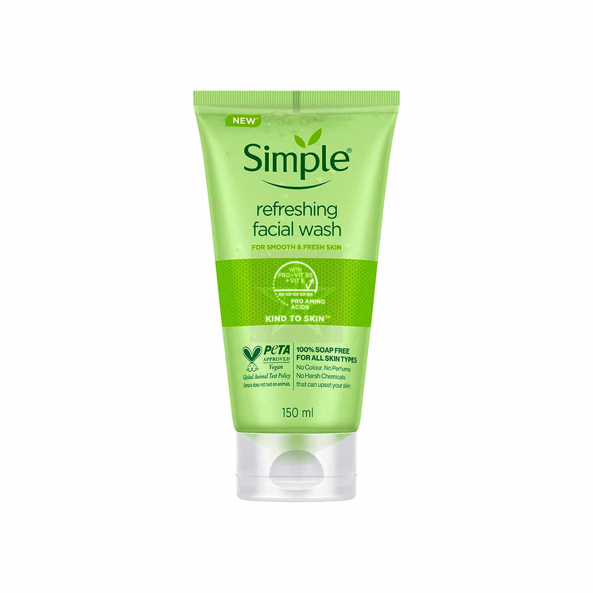 Simple Refreshing Facial Wash Gel 150ml Simple Refreshing Facial Wash Gel 150ml