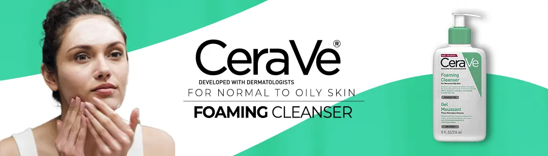 Cerave Foaming Cleanser For Normal To Oily Skin 236 ml 1 CeraVe Foaming Cleanser For Normal To Oily Skin