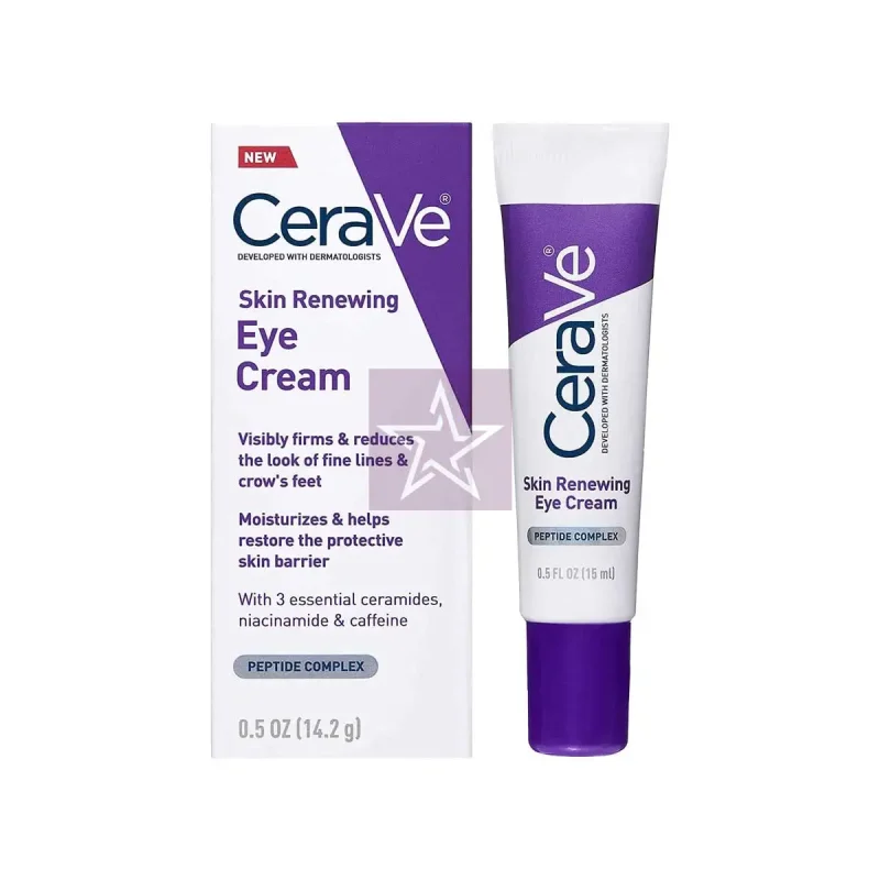 চোখের যত্নে সেরা ৫ টি আই ক্রিম। 2 Cerave Skin Renewing Eye Cream 14.2gm, SKU: 3606000595910