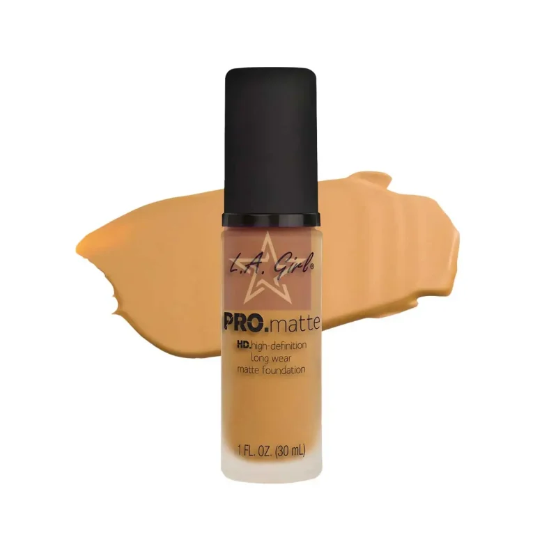 LA Girl Pro Matte HD Long Wear Foundation Soft Honey 30mlw