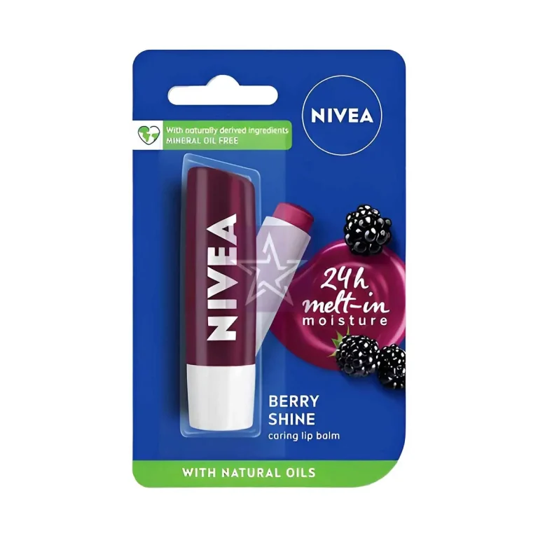 Nivea Caring Lip Balm Berry Shine