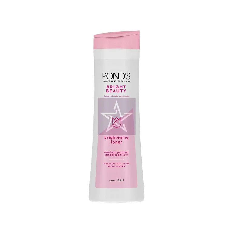 Pond's White Beauty Lightening Toner with Hyaluronic Acid and Rose Water