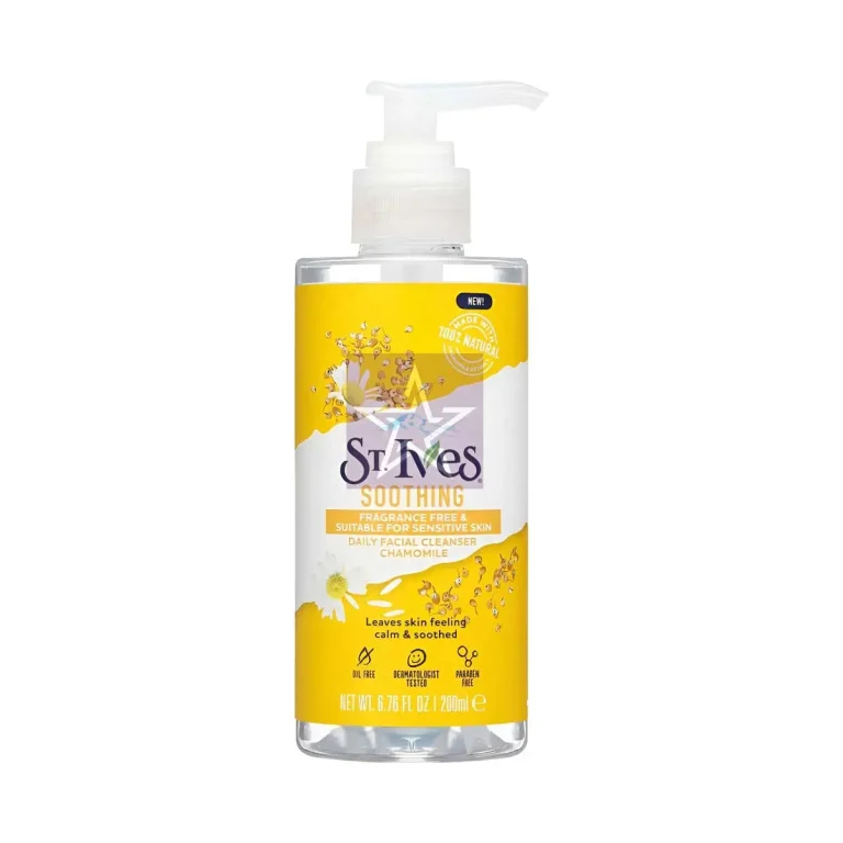 ST. Ives Soothing Daily Cleanser Chamomile 200mlw 1