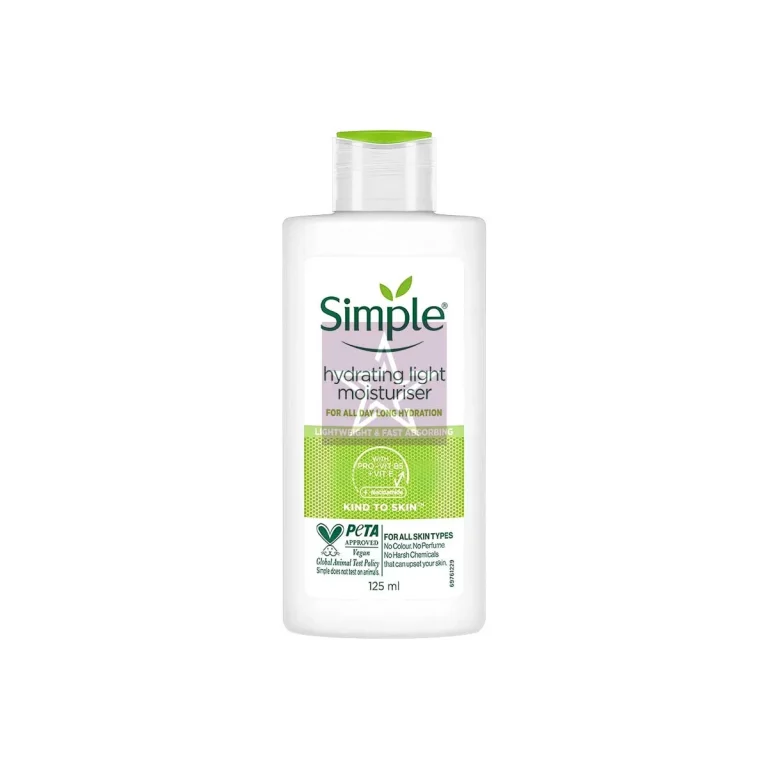 Simple Kind To Skin Hydrating Light Moisturiser 125ml Skin Carew