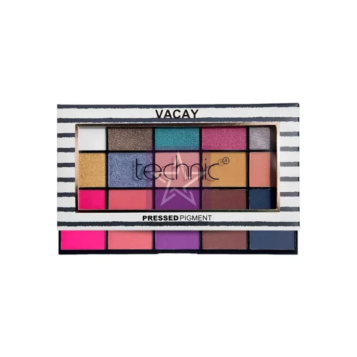 Technic 15 Colour Pressed Pigment Palette Vacay