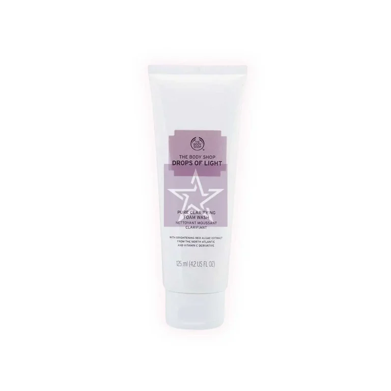 The Body Shop Drops Of Light Pure Clarifying Foam Wash 125 ml