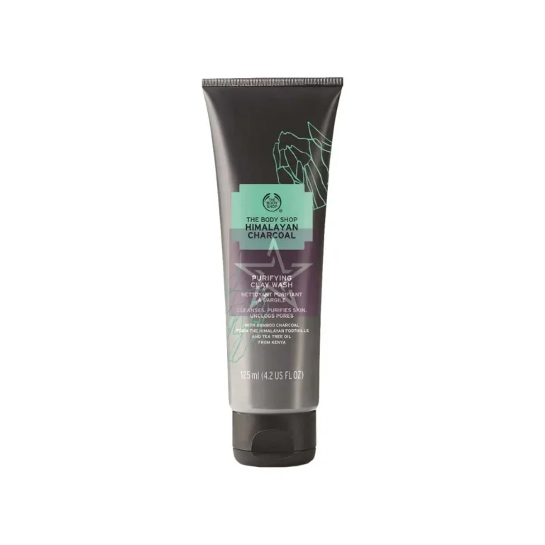 The Body Shop Himalayan Charcoal Purifying Clay Wash 125ml