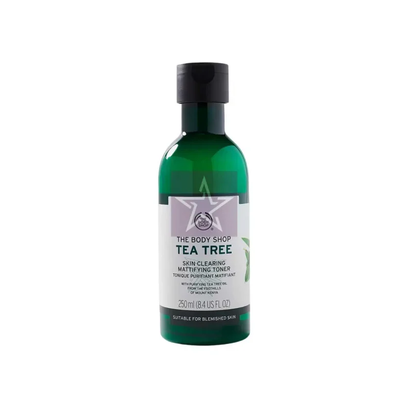 ত্বকের যত্নে সেরা ৬টি টোনার। 4 The Body Shop Tea Tree Skin Clearing Mattifying Toner 250ml, SKU: 5028197302351