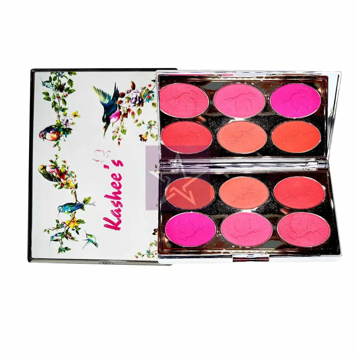 Kashee's---Butter-Finish-Blush-On Kashee's - Butter Finish 6 Color Blush On