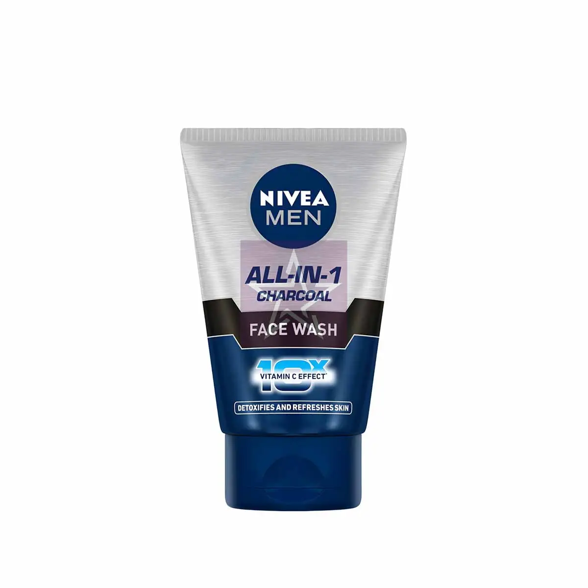 Nivea---Men-All-In-1-Charcoal-Face-Wash---100g/4005808919574 Nivea Men All-IN-1 Charcoal Face Wash - 100gm, SKU: 4005808919574