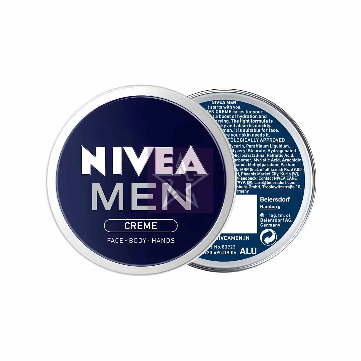 Nivea---Men-Cream-For-Face-Body-Hands---75ml/4005900111456 Nivea Men Creme Face Body Hands - 75ml, SKU: 4005900111456