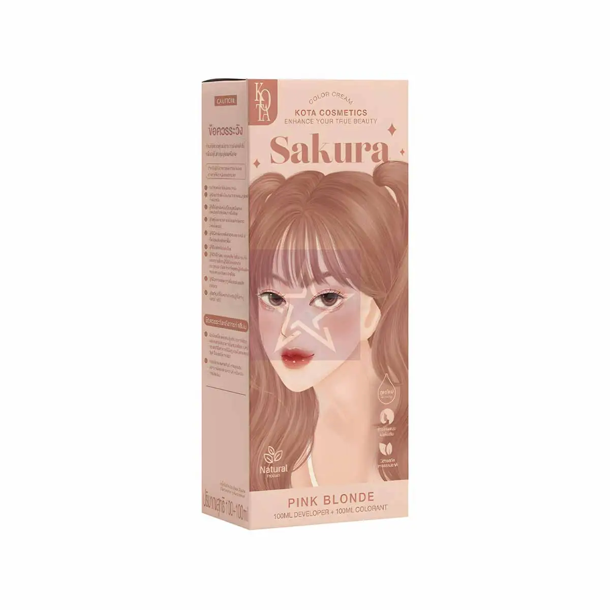Kota-Cosmetics---Color-Cream-Sakura-Hair-Color---Pink-Blonde-Hretus-World Kota-Cosmetics---Color-Cream-Sakura-Hair-Color---Pink-Blonde-Hretus-World, SKU: 6949331517310