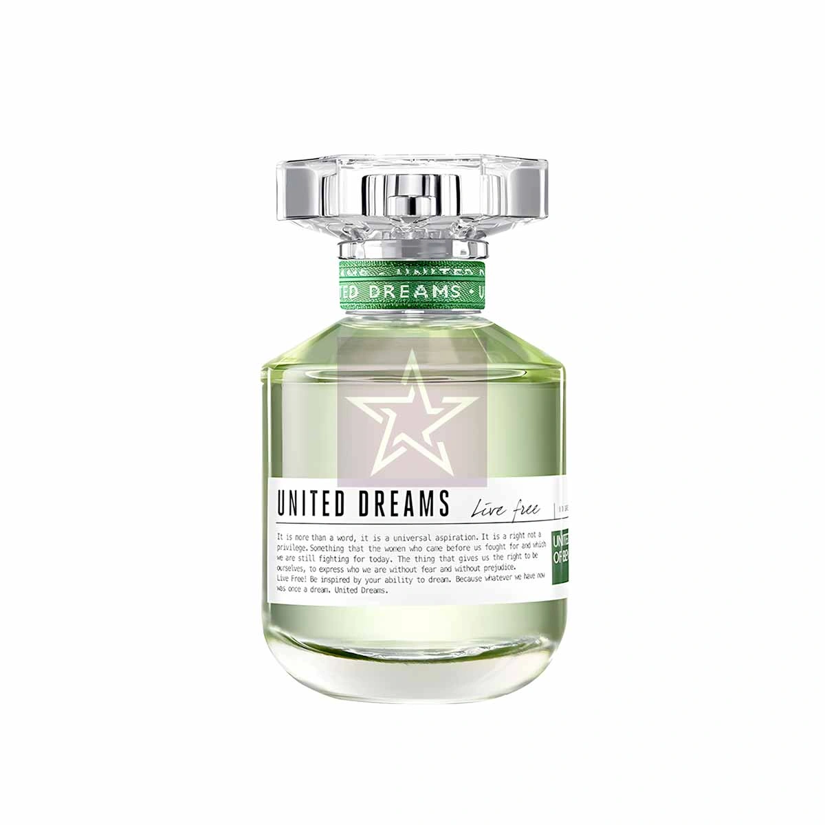United Colors Of Benetton United Dreams Live Free EDT For Her - 80ml/8433982017124 United Colors Of Benetton United Dreams Live Free EDT For Her - 80ml, SKU: 8433982017124