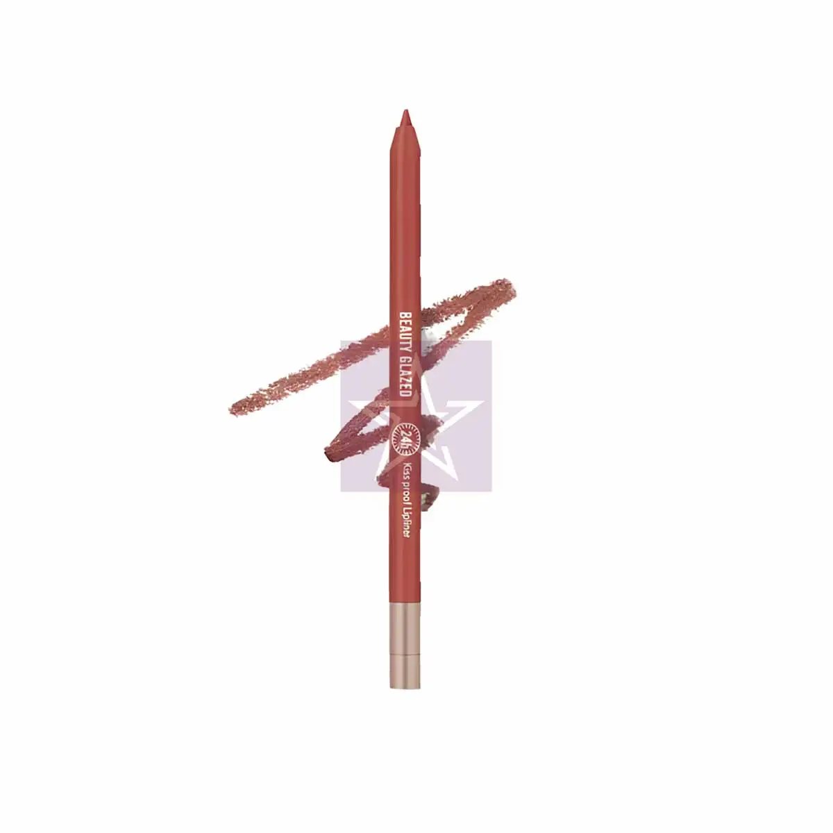 Beauty Glazed - Waterproof & Long Lasting Lip Liner - Mocha Brown Beauty Glazed - Waterproof & Long Lasting Lip Liner - Mocha Brown