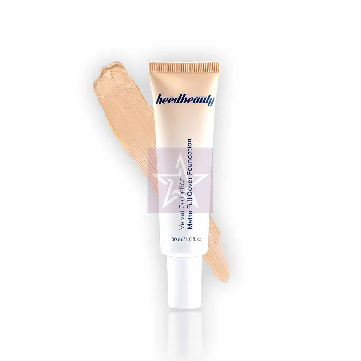 Heedbeauty Velvet Collection Matte Full Cover Foundation - Warm Fawn/0680226381055 Heedbeauty Velvet Collection Matte Full Cover Foundation - Warm Fawn, SKU: 0680226381055