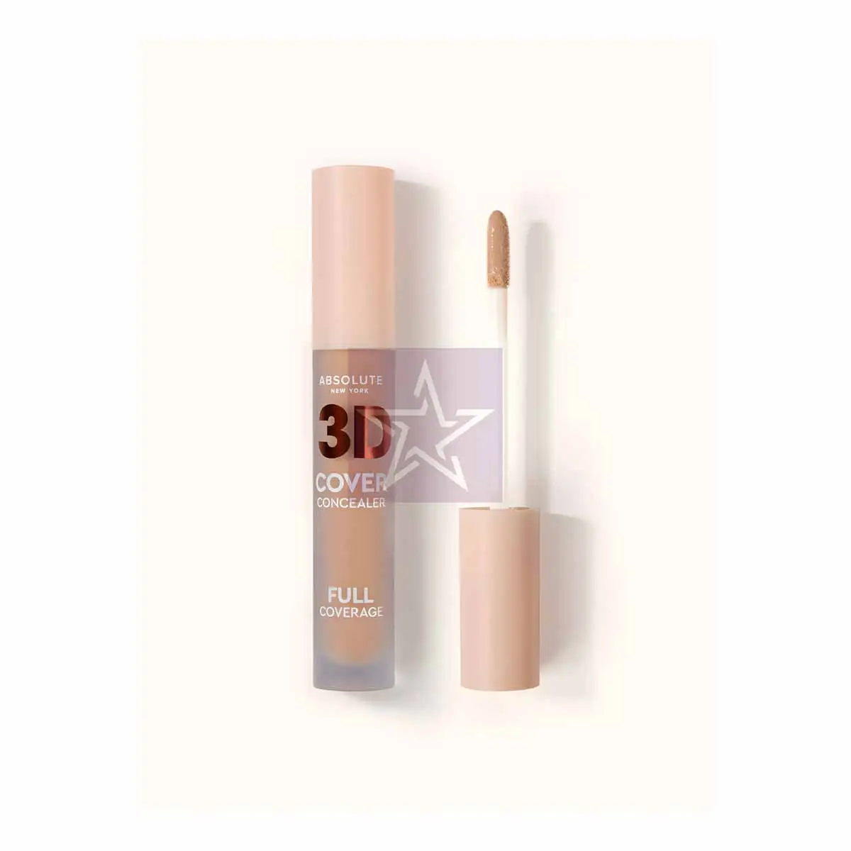 Absolute New York Full Coverage 3D Cover Concealer - Peachy Sand/888432972047 Absolute New York Full Coverage 3D Cover Concealer - Peachy Sand, SKU: 888432972047
