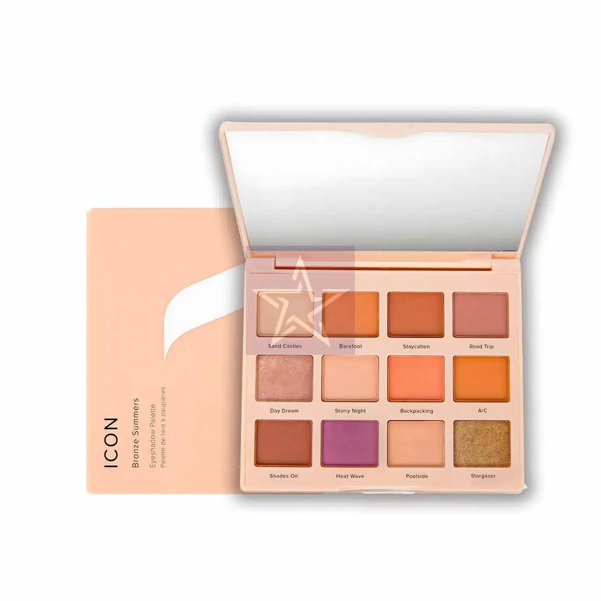 Absolute New York Icon Eyeshadow Palette - Bronze Summers/888432956467 Absolute New York Icon Eyeshadow Palette - Bronze Summers, SKU: 888432956467