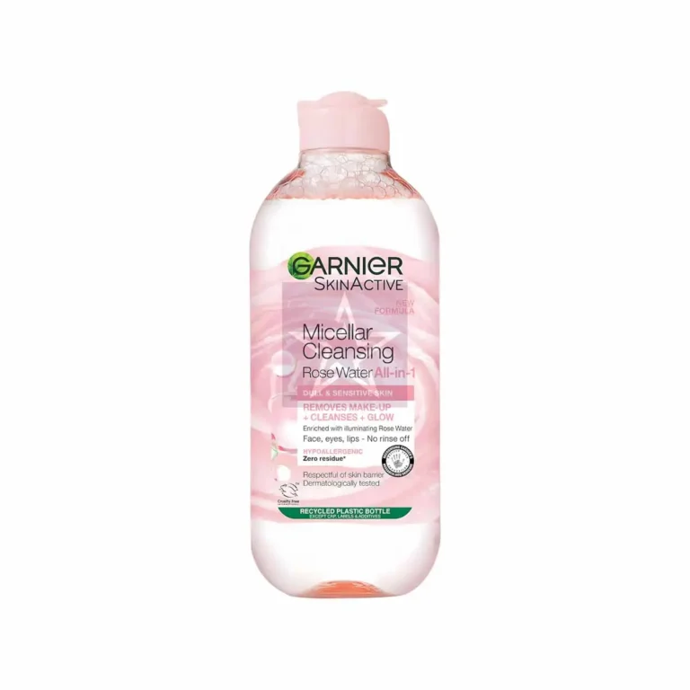 Garnier Skin Active Micellar Rose Water All In One Cleanse & Glow - 400ml, SKU: 3600542326339