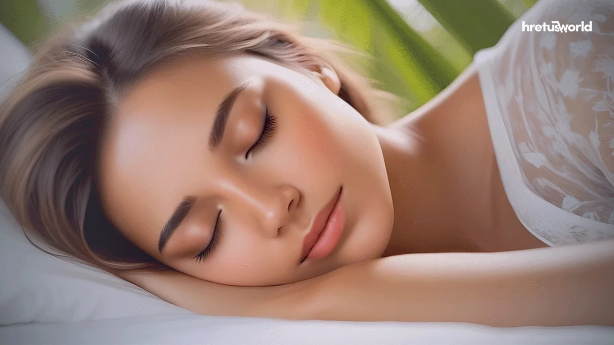 সুন্দর ত্বক পেতে ১০ টি টিপস। 5 sleeping girl