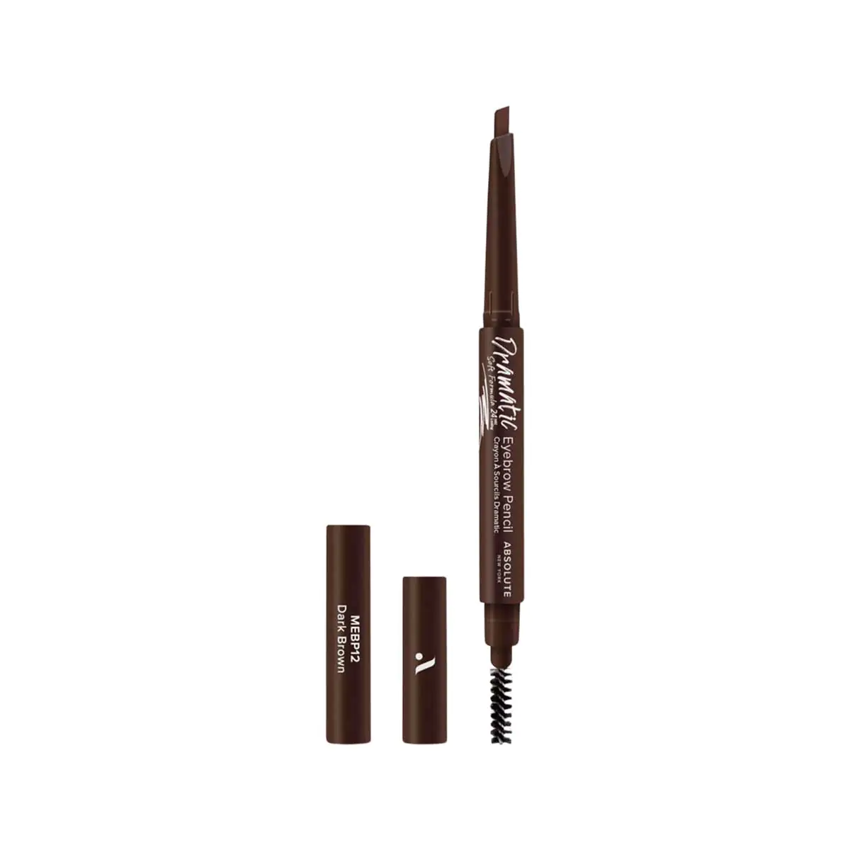 Absolute-New-York-Perfect-Eyebrow-Pencil---MEBP12-Dark-Brown---Soft-Formula/888432963113 Absolute New York Dramatic Eyebrow Pencil - Brown, SKU:888432963113