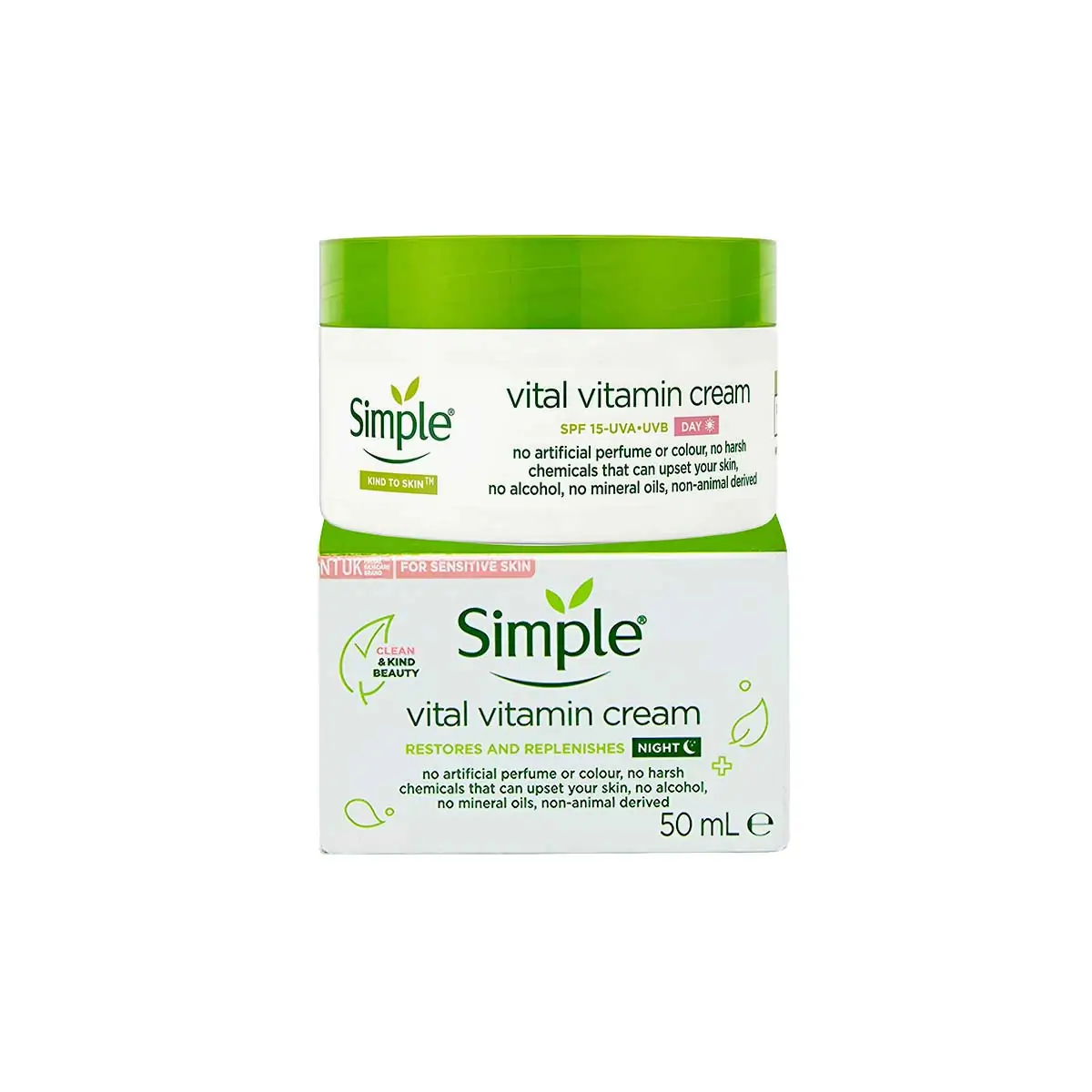 ত্বকের যত্নে ৫টি সেরা নাইট ক্রিম। 2 Simple Vital Vitamin Night Cream