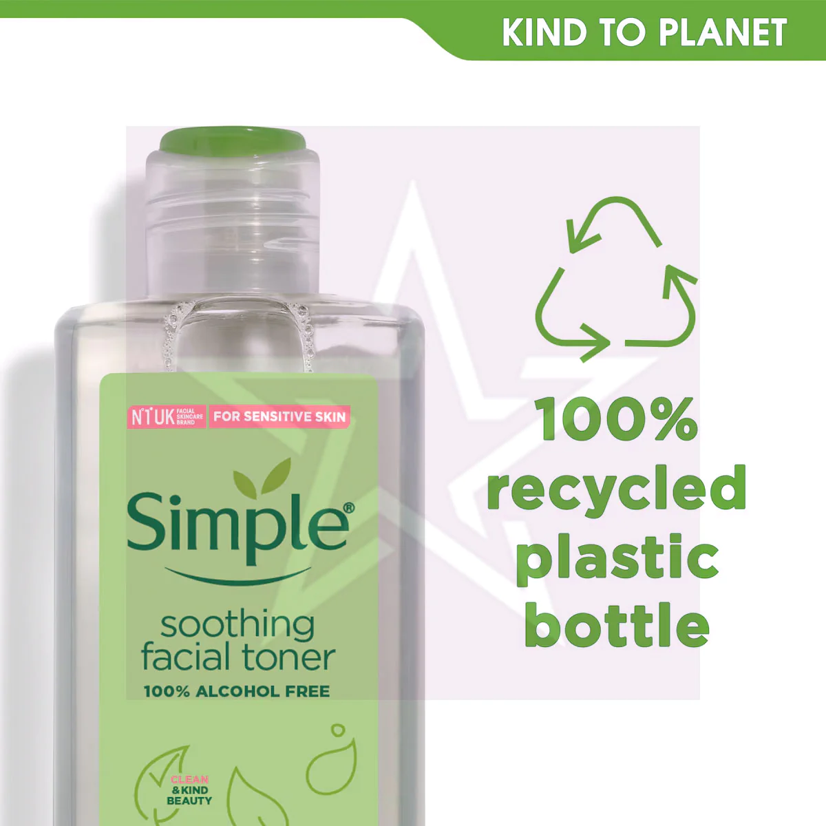 Simple Soothing Facial Toner 200ml