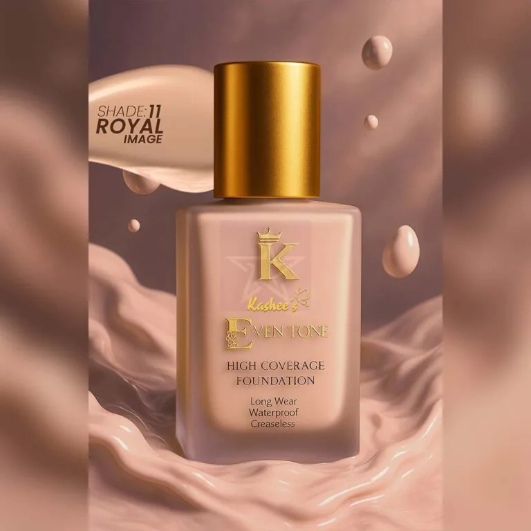 Kashee's Eventone High Coverage Foundation Royal Image