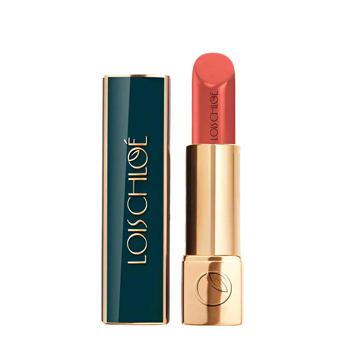 Lois Chloe 8 Hrs Long Lasting Semi Matte Lipstick – Sexy Coral - Image 2