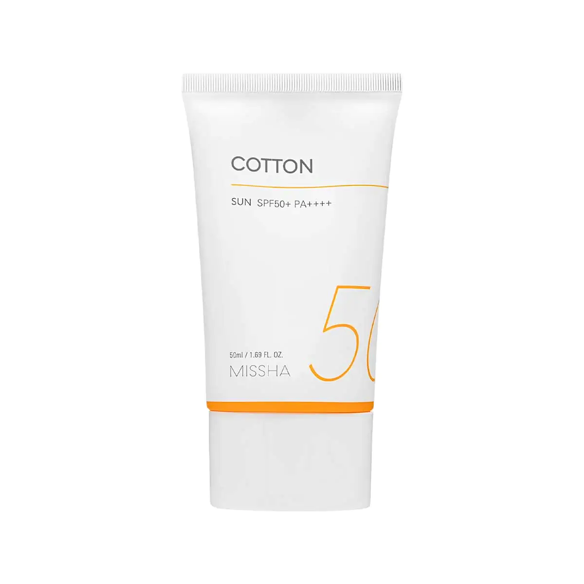 MISSHA---Cotton-Sunscreen-Sun-SPF50+--50-ml/8809747942138 Missha All Around Safe Block Cotton Sunscreen SPF50+ - 50ml, SKU: 8809747942138
