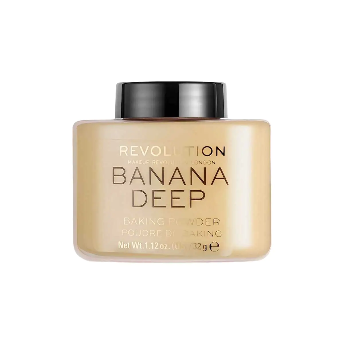 Makeup Revolution Banana Deep Loose Baking Powder Makeup Revolution Banana Deep Loose Baking Powder - 32gm, SKU:5057566072182