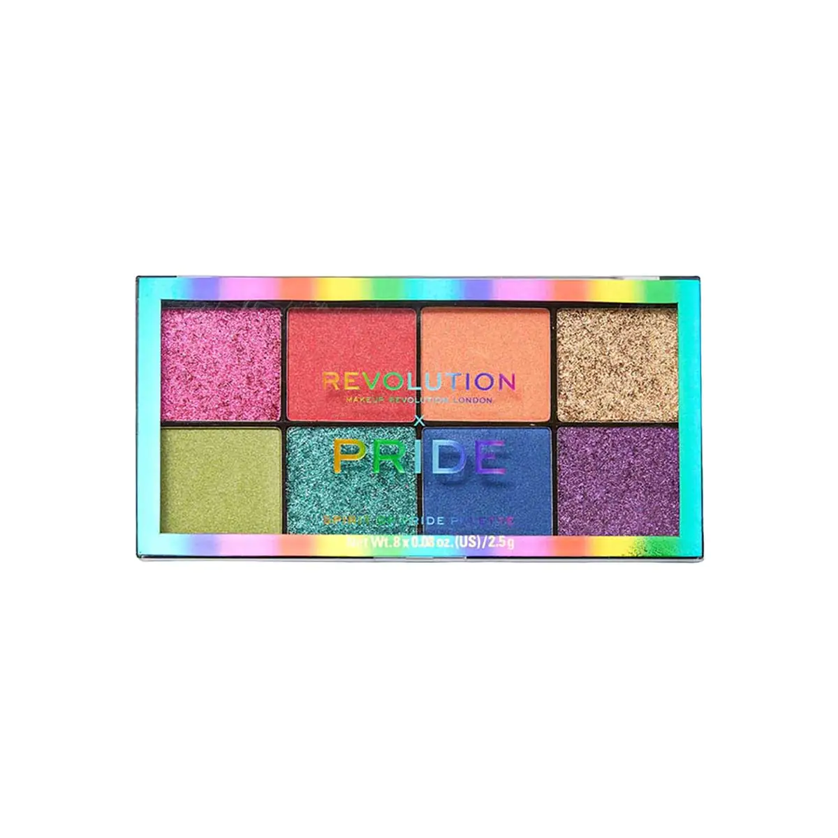 Makeup Revolution Spirit Of Pride Eyeshadow Palette Makeup Revolution Spirit Of Pride Eyeshadow Palette, SKU:5057566129114