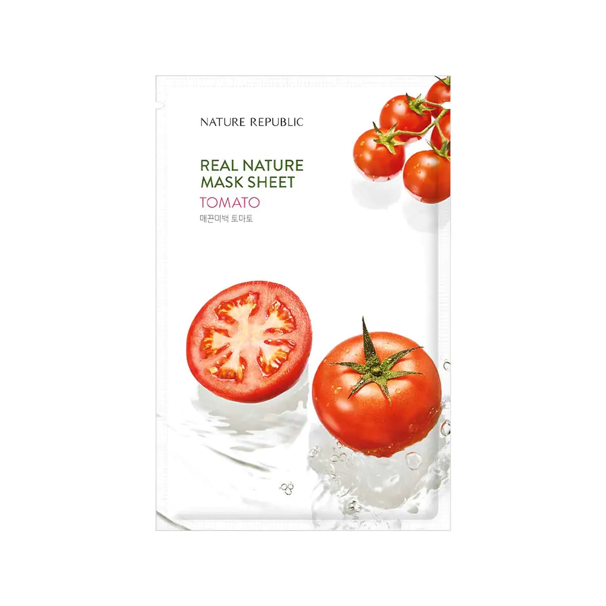 Nature Republic Real Nature Tomato Sheet Mask Nature Republic Real Nature Tomato Sheet Mask - 23ml, SKU: 8806173449385