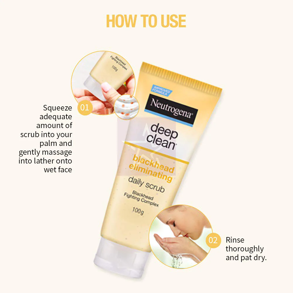Neutrogena Deep Clean Scrub Blackhead Eliminating Scrub For Face