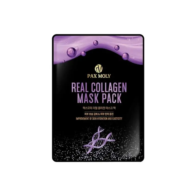 Pax Moly Real Collagen Mask Pack