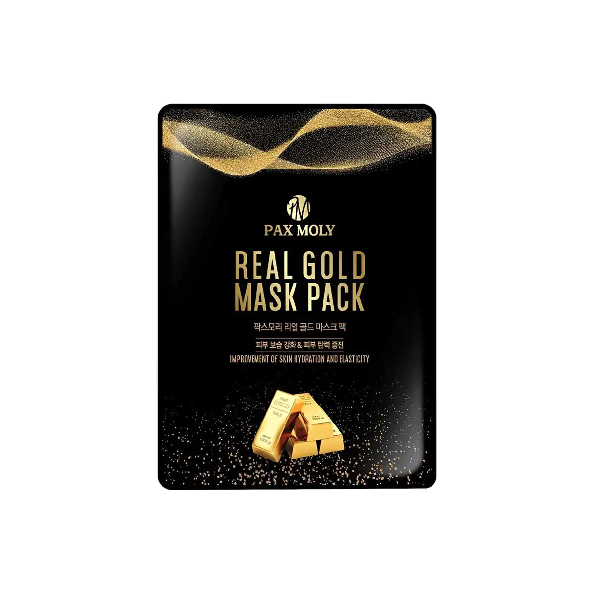 Pax-Moly---Real-Gold-Mask-Pack/8809547410417 Pax Moly Real Gold Mask Pack 25ml, SKU: 8809547410417
