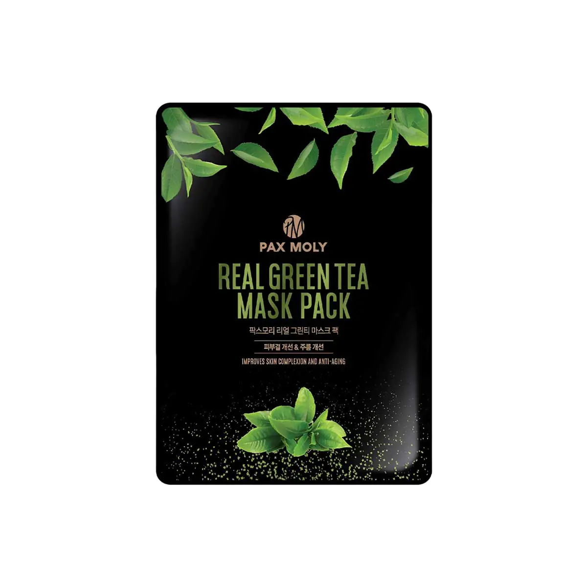 Pax-Moly---Real-Green-Tea-Mask-Pack/8809547410769 Pax Moly Real Green Tea Mask Pack 25ml, SKU: 8809547410769