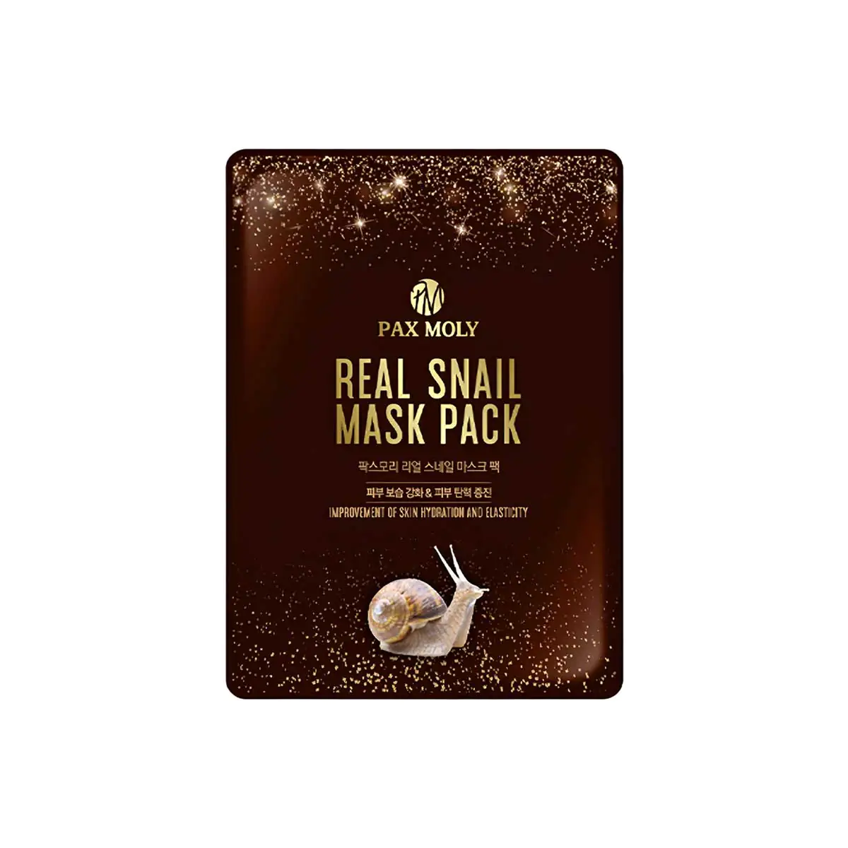 Pax Moly Real Snail Mask Pack 25ml, SKU: 8809547410424