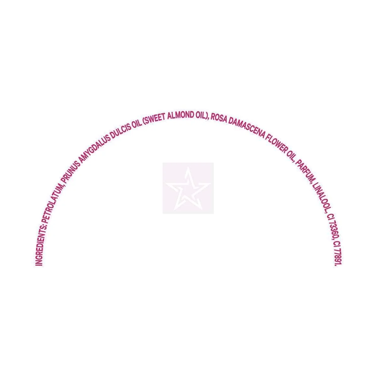 Vaseline Lip Therapy Rosy Lips - ingradients