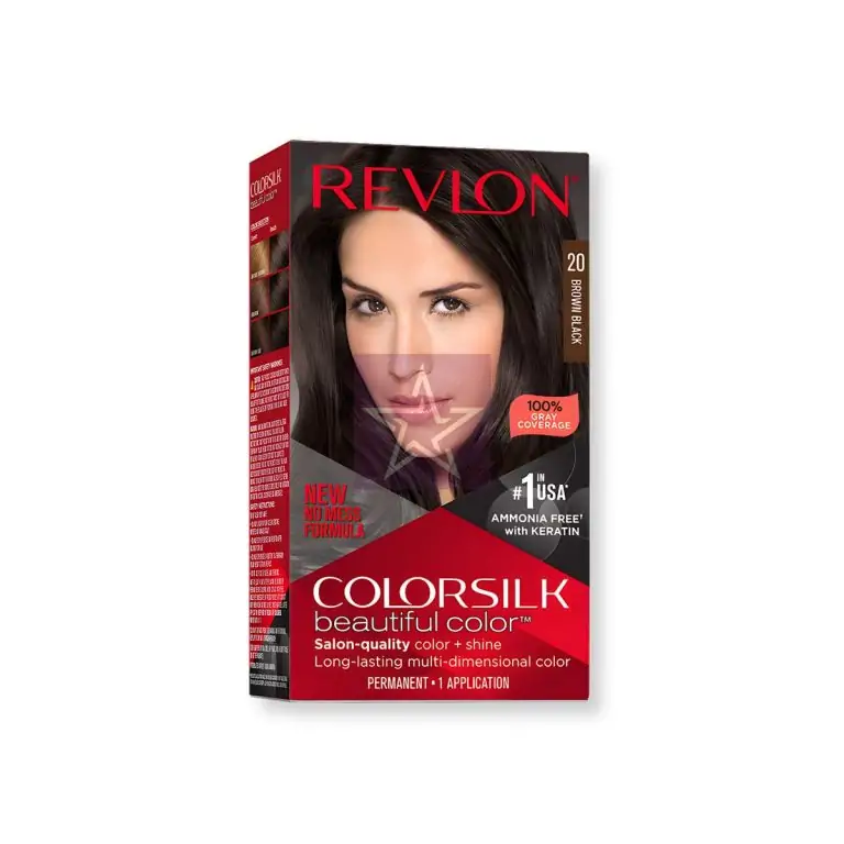 Revlon Colorsilk Beautiful Hair Color 20 Brown BlackW