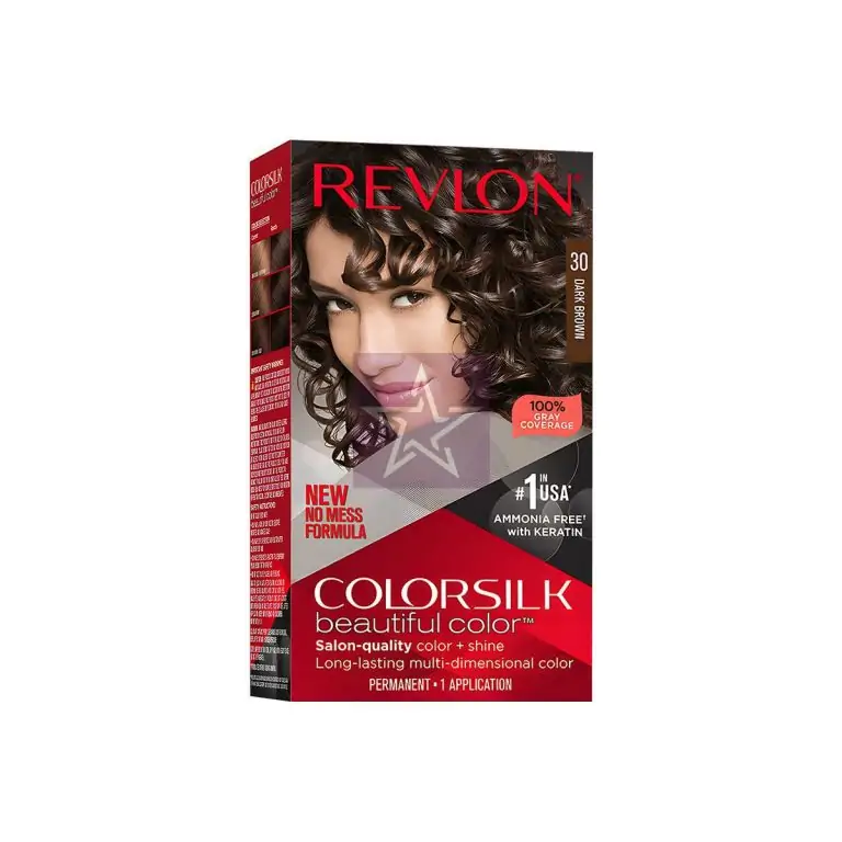 Revlon Colorsilk Beautiful Hair Color 30 Dark Brownw