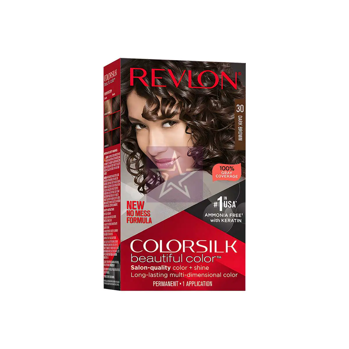 Revlon---Colorsilk-Beautiful-Hair-Color---30-Dark-Brown/309978695301 Revlon Colorsilk Beautiful Hair Color - 30 Dark Brown, SKU: 309978695301